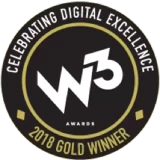 W3 Awards Gold Winner 2018