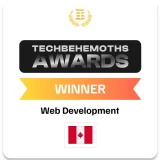 TechBehemoths Web Development Award Canada 2025
