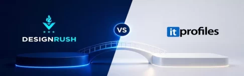 Designrush vs ITProfiles: Deciding between the visibility of a digital billboard and the precision of an intelligence bridge.