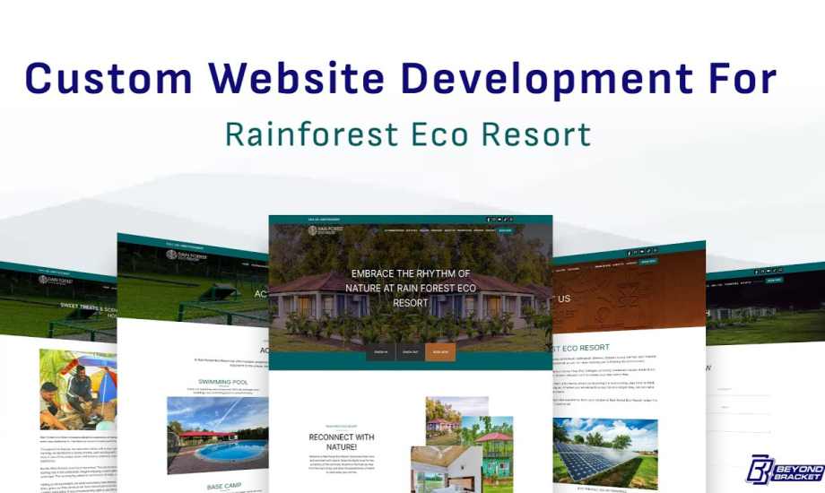 Website Development for Rain Forest Eco Resort