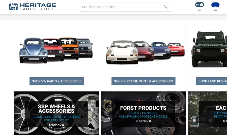 Heritage Parts Centre