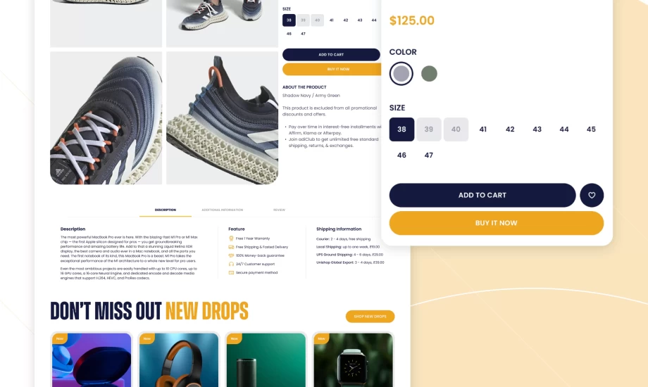 FYNEST E-Commerce Website