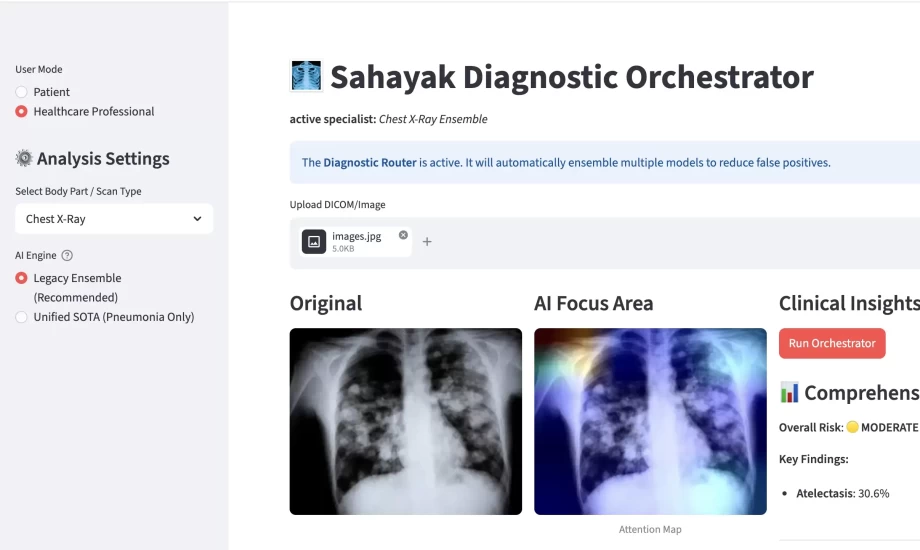 AI Medical Diagnostic Support System