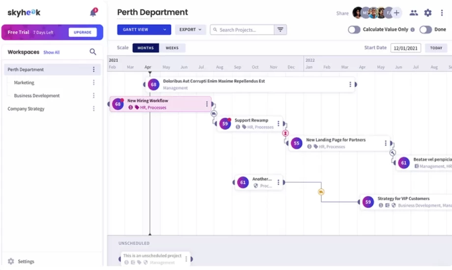SaaS Roadmapping Platform Built in 7 Months