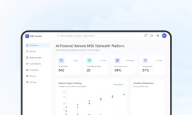 AI-Powered Remote MSK Telehealth Platform