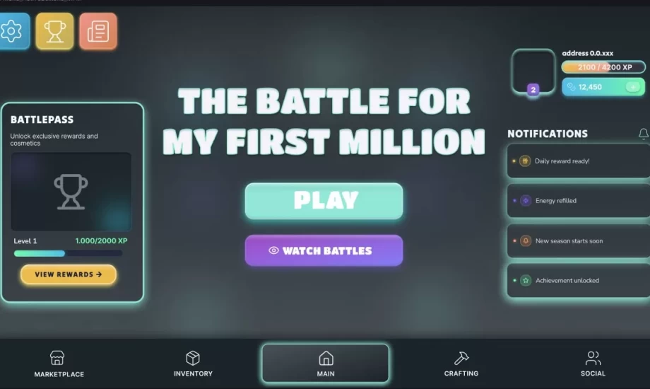 MFM - Web3 Mobile PvP Fighting Game