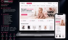  MagBaby Website for Childrens Retail