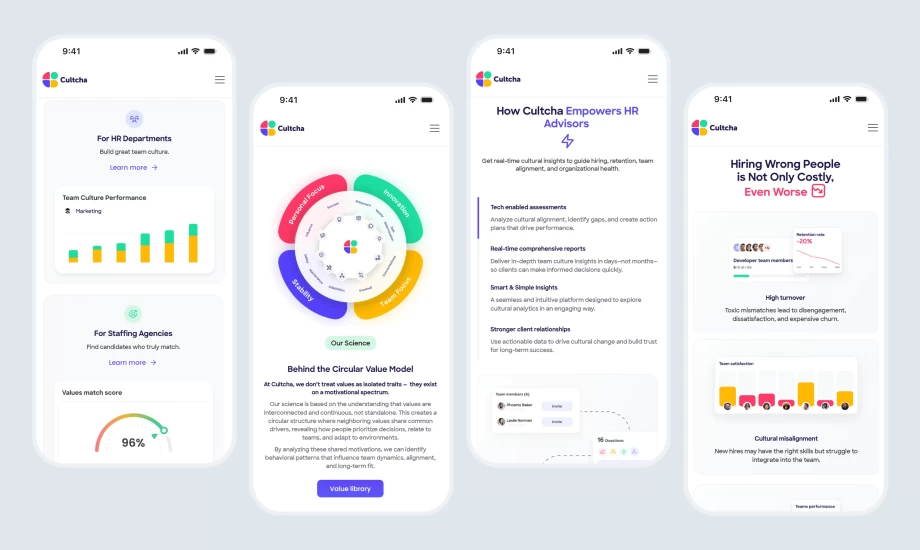 Cultcha - HR cultural intelligence platform