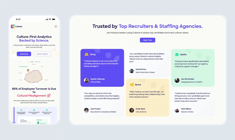 Cultcha - HR cultural intelligence platform