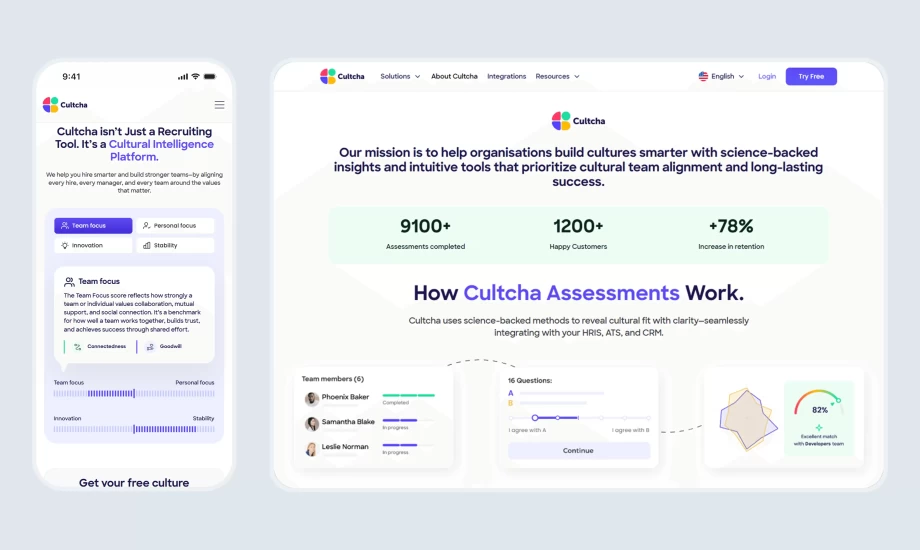 Cultcha - HR cultural intelligence platform
