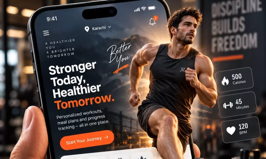 Fitness tracker app 
