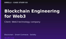 Blockchain and Smart Contracts for a Web3 Company