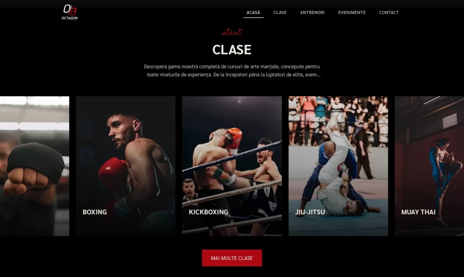 Octagon Academy - Gym Management Software