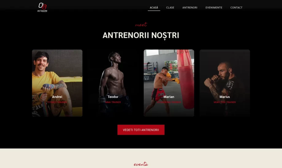 Octagon Academy - Gym Management Software