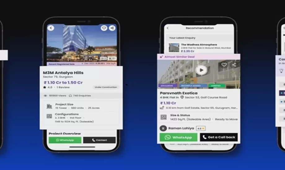 Square Yards - Social Feed Platform in Mobile App