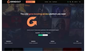 Grindout Gaming Services Commerce Platform