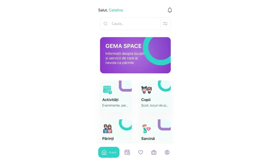 Gema Space Family Activities App