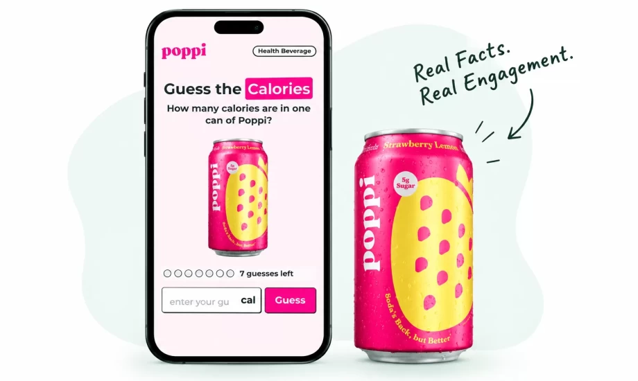 Turn product facts into branded guessing games