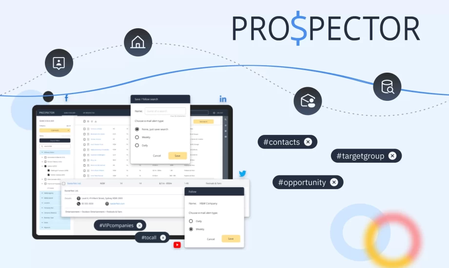 Prospector - sales prospecting tool from Australia