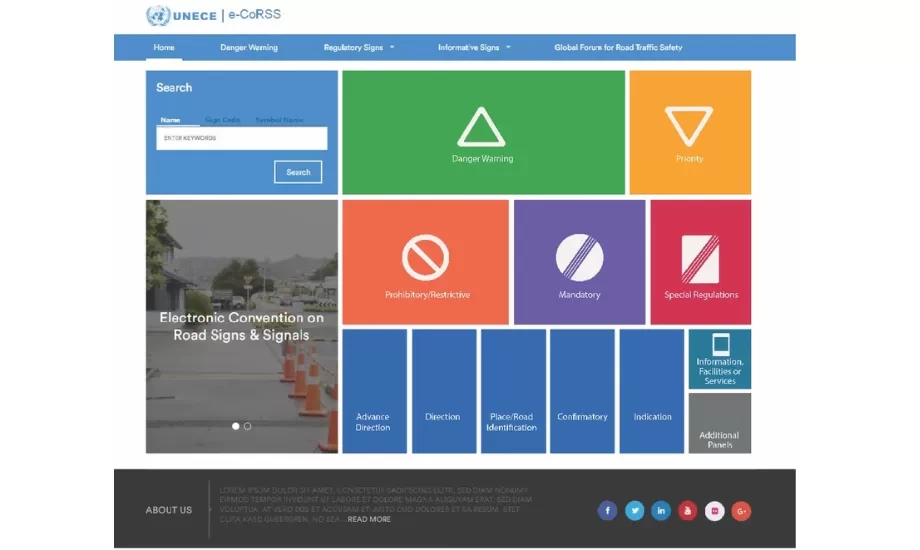 E-Corss Project with UNECE
