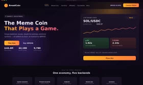 Meme token with a full GameFi economy on Solana