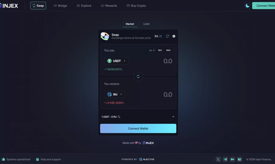 Injex Finance - DEX Aggregator