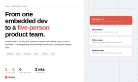 From One Embedded Dev to a Five-Person Team