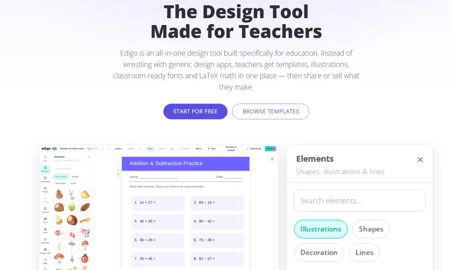 EdTech Design and Marketplace Platform