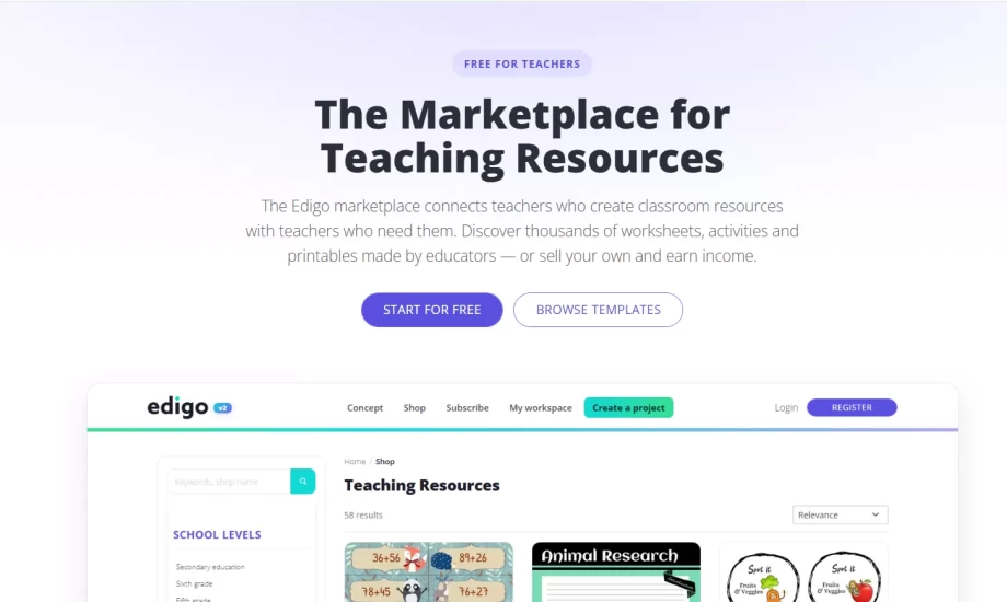 EdTech Design and Marketplace Platform