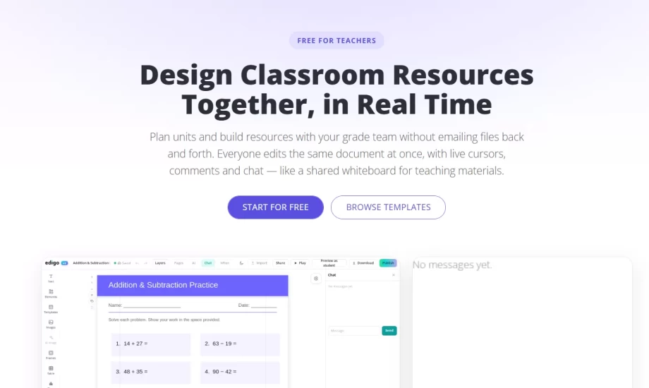 EdTech Design and Marketplace Platform