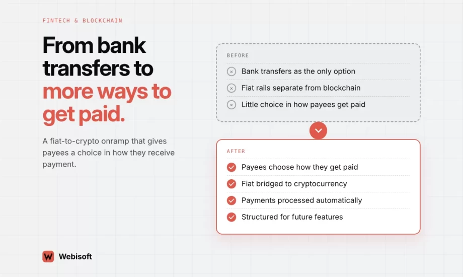 Blockchain Payment Onramp for Payment Labs