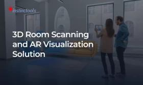 3D Room Scanning and AR Visualization