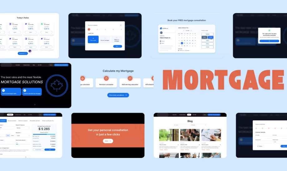 Mortgage Platform for the Canada