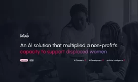 AI solution for displaced women