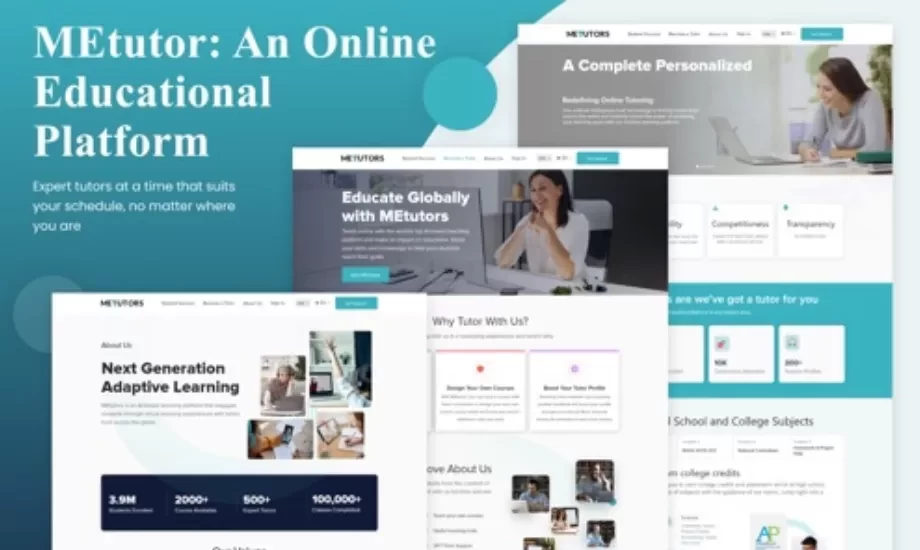 METutors An Online AI Educational Platform