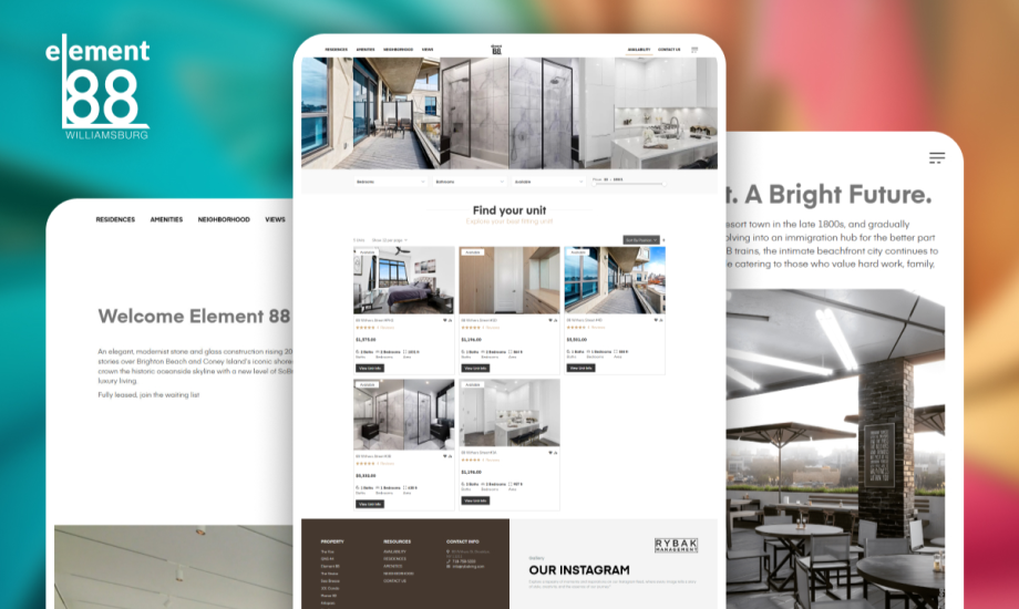 Interactive Website for Renting Properties