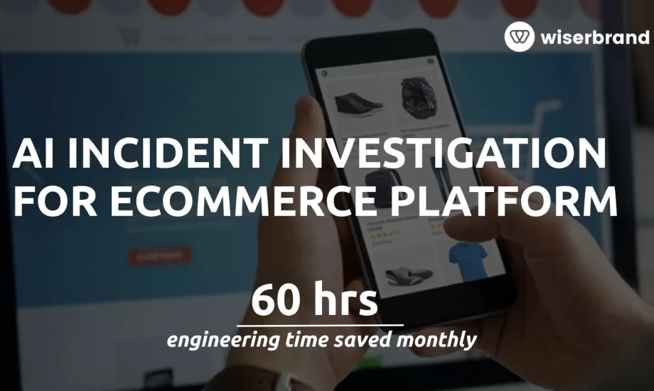 AI Incident Investigation for eCommerce Platform