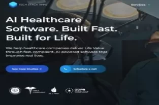 techstackapps.com homepage