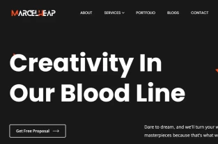 marcelheap.com homepage