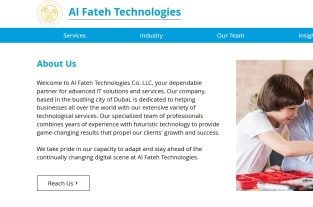alfatehtechnologies.com homepage