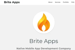 brite-apps.com homepage