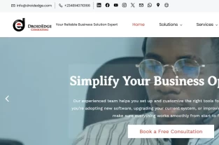 droidedge.com homepage