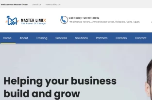 masterlinux.net homepage