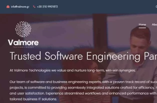 valmore.gr homepage