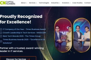 captialnumbers.com homepage