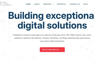 pixelflames.com homepae