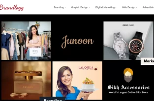 brandlogg.com homepage