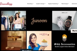 brandlogg.com homepage