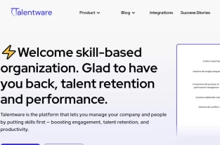 talentware.ai homepage