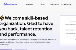 talentware.ai homepage